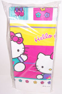 HELLO KITTY SANRIO ADORABLE PAPER PARTY TABLE COVER